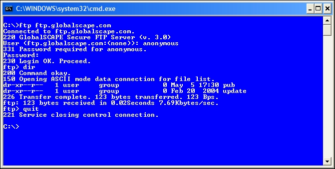 establishing-an-ftp-connection-from-the-command-prompt