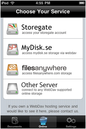 TappIn OneDisk Online Storage